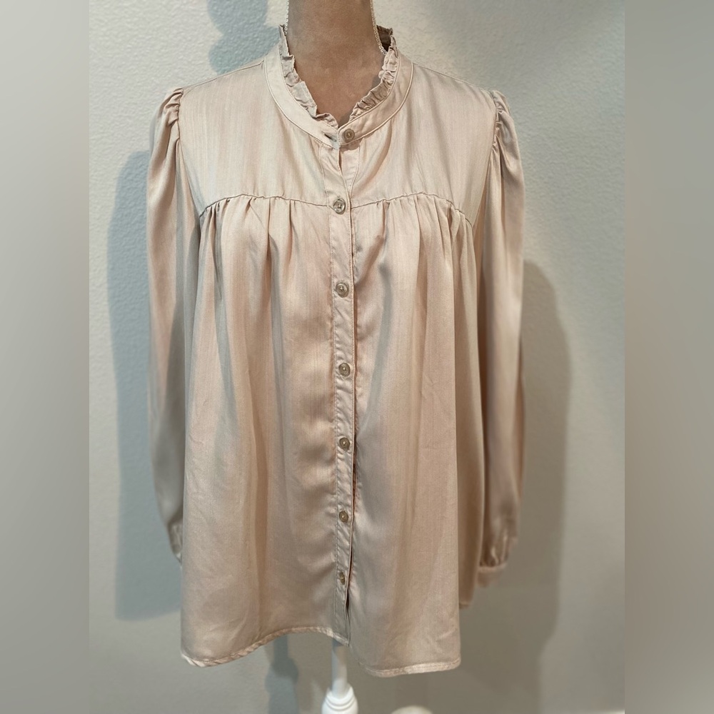 Dear John  Button-Up Blouse